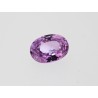 Saphir Rose Ovale 7x5mm 1.01ct