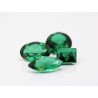 Lot spinelle synthétique vert foncé