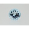 Topaze bleue ronde 11mm 6.13cts