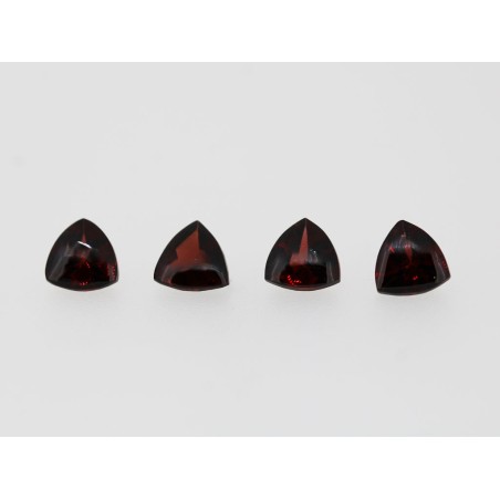 Grenat trillion suiffé 6x6x6mm