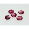 Tourmaline rose ovale 8x6mm