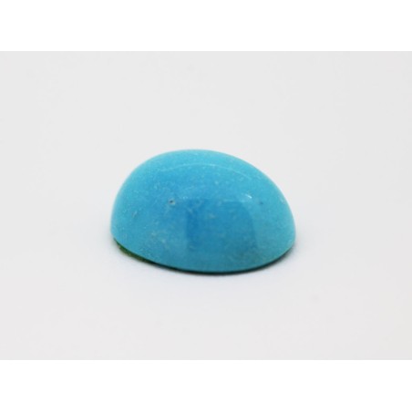 Turquoise Gilson synthétique cabochon 12.05x9.13mm 4.39cts