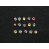 Lot de 10 Saphirs Multicolors ronds 2.9mm