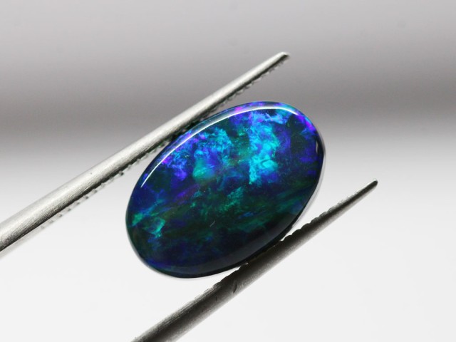 Opale doublet ovale 12x8mm...