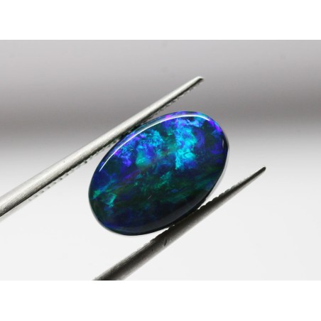 Opale doublet ovale 12x8mm 2.57cts