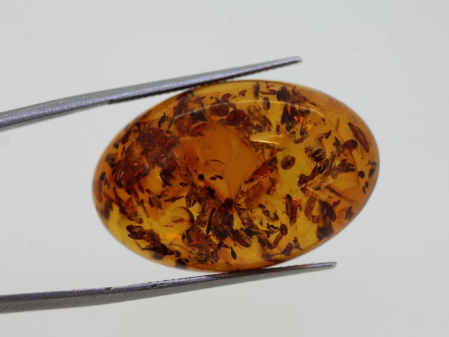 Ambre 30x20mm cabochon...