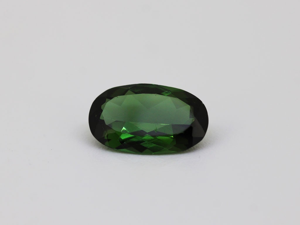Tourmaline fine verte ovale 12x7mm 2.91ct