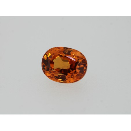 Spessartite fine ovale 7.2x5.6mm 1.74ct