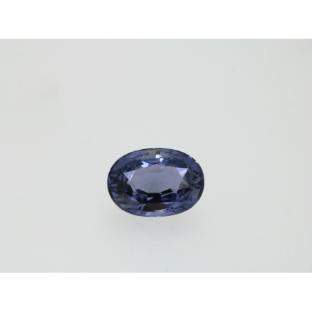 Spinelle bleue ovale 10.7x7.6mm 3.60cts