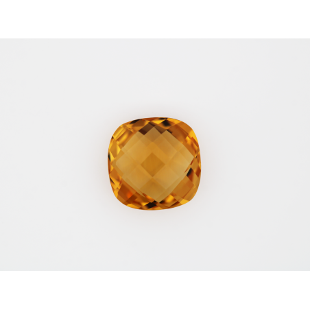 Citrine C.A Briolette 12x12mm 5.68cts