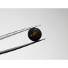 Opale noire ronde 9.77mm 2.57cts