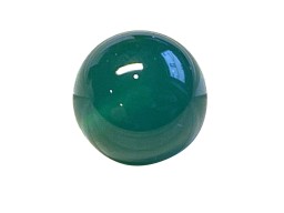 Perle Agate Verte - 1 ou 2 trous