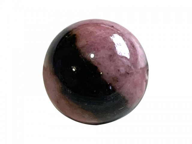 Perle Rhodonite - 1 ou 2 trous