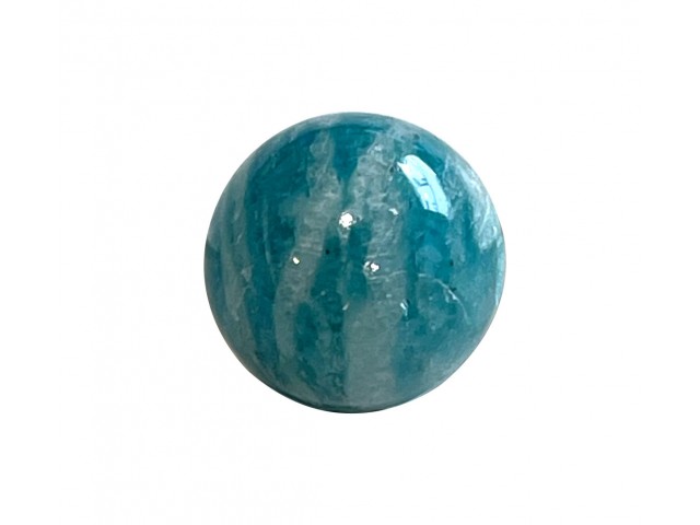 Perle Amazonite - 1 ou 2 trous