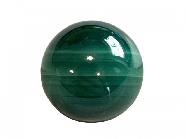 Perle Malachite - 1 ou 2 trous