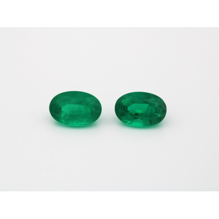 Emeraude fine Ovale 6x4mm 0.47ct