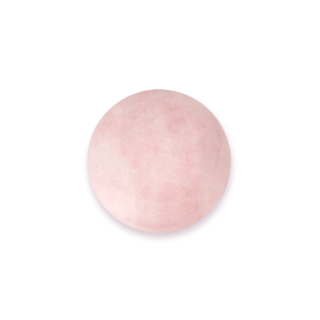 Perle Quartz Rose - 1 ou 2 trous