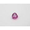 Saphir rose coeur 5x5mm 0.60ct
