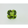Péridot fin fleur 7.7x7.7mm 2.24cts