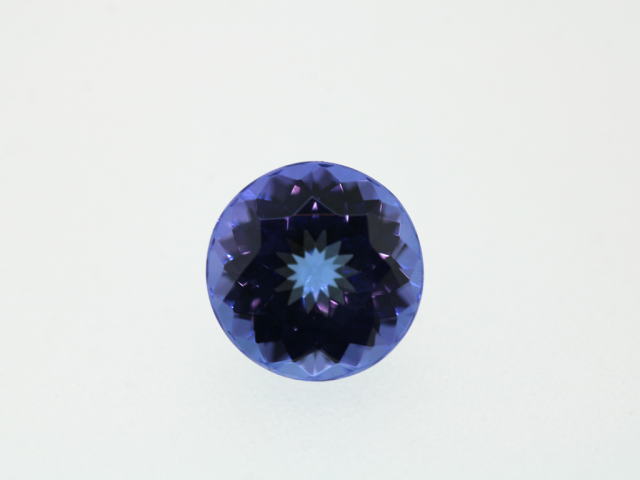 Tanzanite ronde 8mm 1.96 cts
