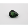 Saphir vert poire 8x6mm 1.23cts