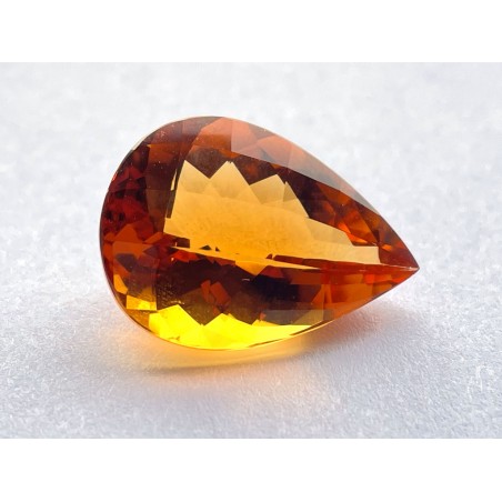 Citrine Poire briolette 21.2x15.3mm 15.31cts