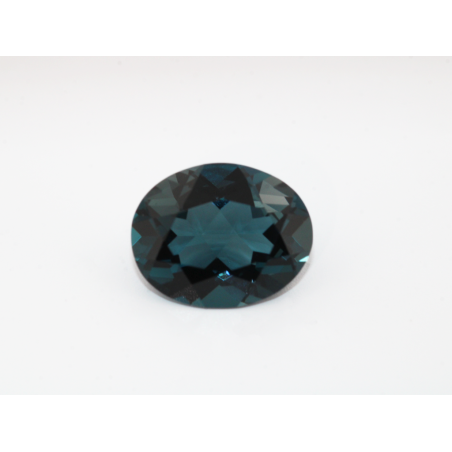 Topaze traitée blue london ovale 10x8mm 2.89cts