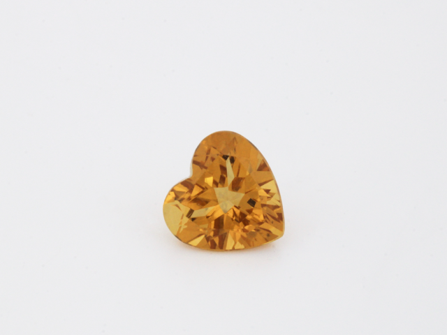 Citrine coeur 9x9mm 2.23cts