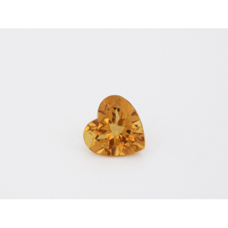 Citrine coeur 9x9mm 2.23cts