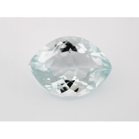 Aigue Marine navette 20x14.5mm 13.14cts