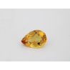 Citrine fine poire 10x7mm 1.59cts
