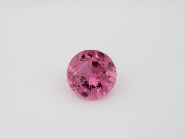 Tourmaline rose ronde 7mm...