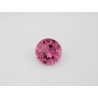 Tourmaline rose ronde 7mm 1.12cts