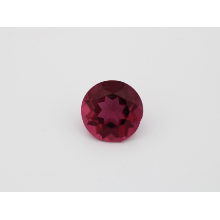 Tourmaline rose ronde 6.40mm 0.92ct