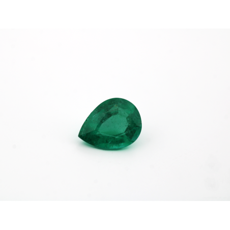 Emeraude fine Poire 9x7mm 1.30cts