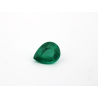 Emeraude fine Poire 9x7mm 1.30cts