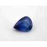 Saphir fin poire 8x6mm 1.25cts