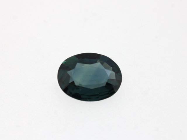 Saphir teal ovale 8x6mm...