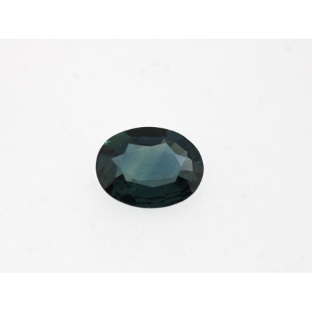 Saphir teal ovale 8x6mm 1.10cts