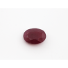 Rubis fin qualité réparation ovale 8x6mm 1.80cts