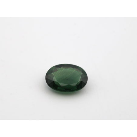 Saphir fin vert ovale 7x5mm 0.93ct