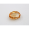 Saphir fin ovale peche 9x7mm 2.40cts
