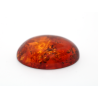 Ambre ovale cabochon 18x13mm 4.22cts