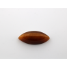 Oeil de tigre cabochon navette 21x9mm 8.03cts