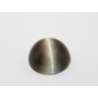 Quartz "Oeil de chat" rond cabochon 12mm 5.79cts