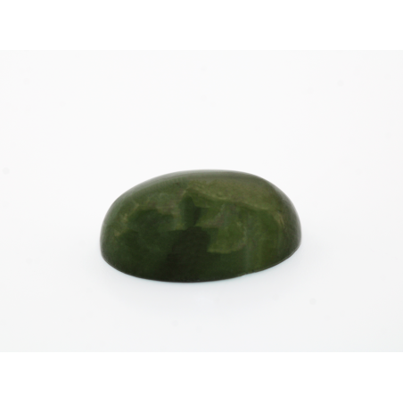 Jade néphrite ovale cabochon 12x8mm 3.86cts