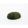 Jade néphrite ovale cabochon 12x8mm 3.86cts