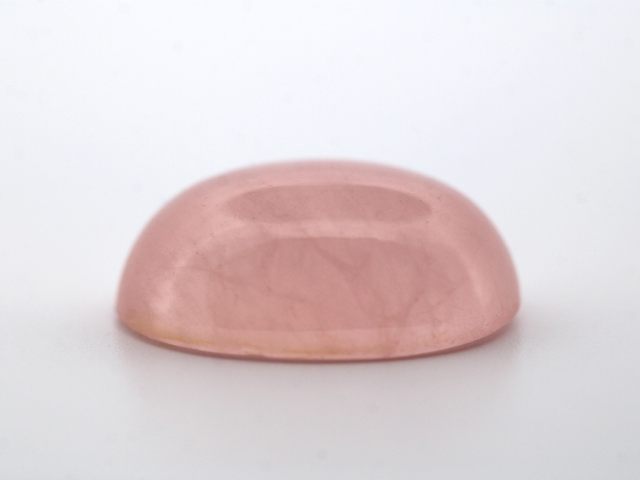 Quartz rose ovale cabochon...