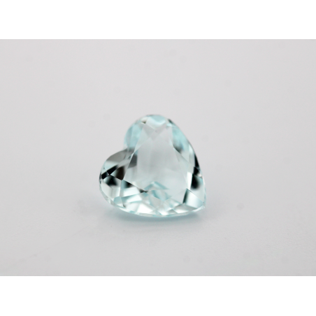 Aigue-Marine coeur 7x7mm 1.02cts