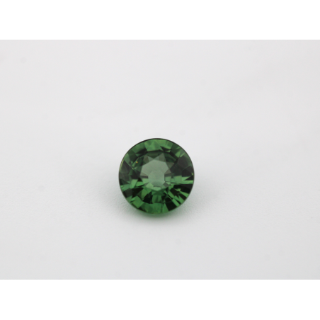 Saphir vert rond 5mm 0.55ct